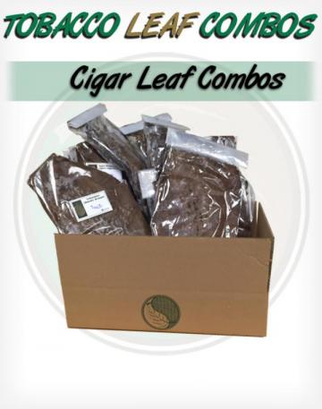 Gentlemans Cigar Leaf Tobacco Combo for Roll your own premium south american cigars Whole Raw Leaf Tobacco