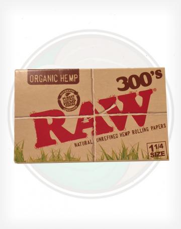 Raw Organic Hemp 300's Rolling Papers