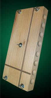 This is an image of one of our 56 ring guage cigar molds. Cigar Mold, Wooden Cigar Molds, Corona Cigar Mold, Parejo Cigar Mold