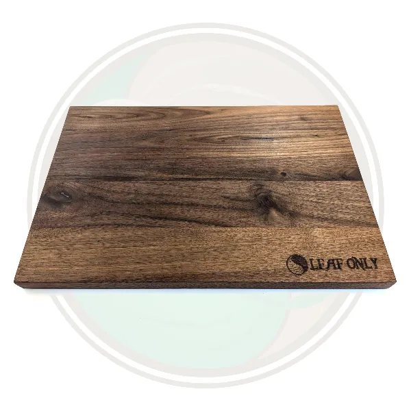 Leaf Only Black Walnut Wooden Cigar Rolling Board Roll your own Cigars with Whole Leaf Tobacco from Leaf Only