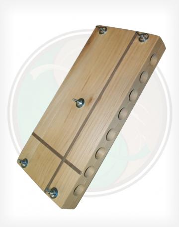 Straight Cut Cigar Mold for Rolling Your Own Cigars with Whole Leaf Tobacco