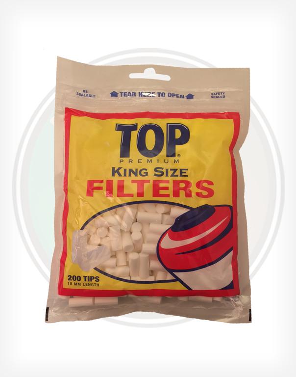 Top King sized filter tips ryo myo rolling tips cotton tips cigarette